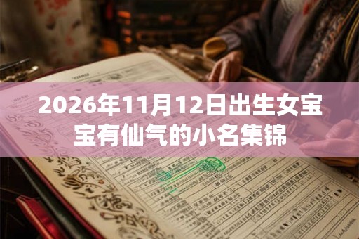 2026年11月12日出生女宝宝有仙气的小名集锦