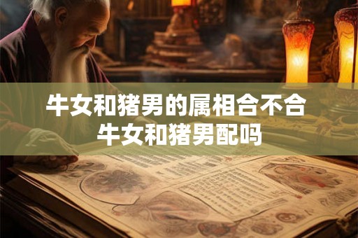 牛女和猪男的属相合不合 牛女和猪男配吗