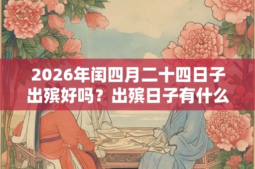 2026年闰四月二十四日子出殡好吗？出殡日子有什么讲究？