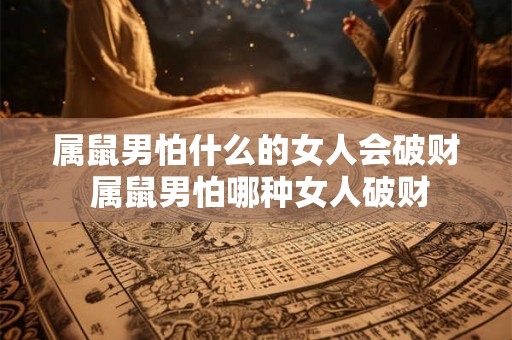 属鼠男怕什么的女人会破财 属鼠男怕哪种女人破财