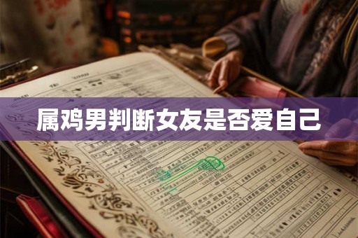 属鸡男判断女友是否爱自己