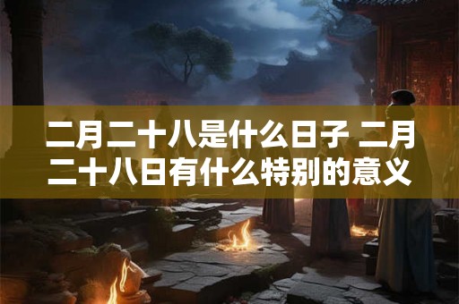 二月二十八是什么日子 二月二十八日有什么特别的意义