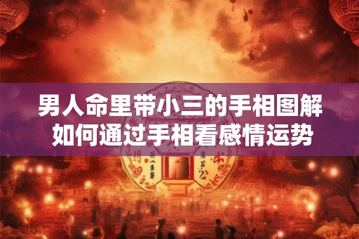 男人命里带小三的手相图解 如何通过手相看感情运势