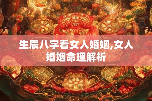 生辰八字看女人婚姻,女人婚姻命理解析 生辰八字看女人婚姻,女人婚姻命理解析