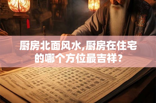 厨房北面风水,厨房在住宅的哪个方位最吉祥？