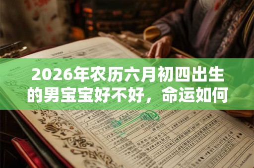 2026年农历六月初四出生的男宝宝好不好，命运如何？