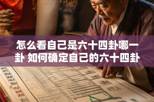 怎么看自己是六十四卦哪一卦 如何确定自己的六十四卦