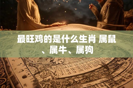 最旺鸡的是什么生肖 属鼠、属牛、属狗