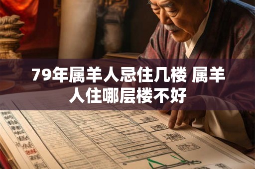 79年属羊人忌住几楼 属羊人住哪层楼不好