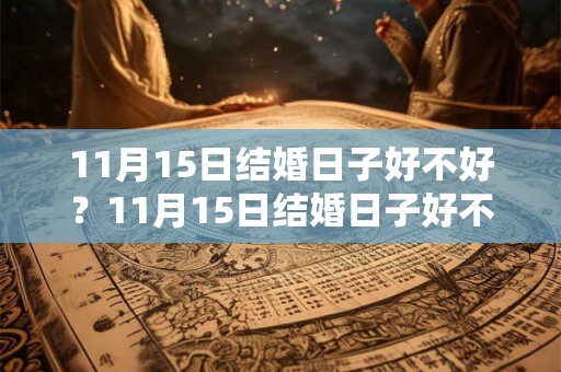 11月15日结婚日子好不好？11月15日结婚日子好不好呀