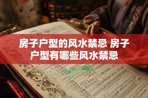 房子户型的风水禁忌 房子户型有哪些风水禁忌