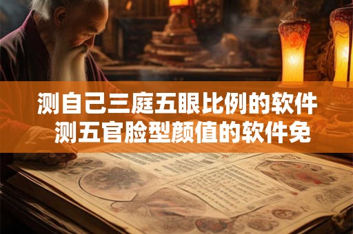 测自己三庭五眼比例的软件  测五官脸型颜值的软件免费
