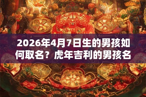 2026年4月7日生的男孩如何取名?虎年吉利的男孩名字推荐 2026年4月7日生的男孩如何取名?虎年吉利的男孩名字推荐