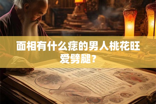 面相有什么痣的男人桃花旺爱劈腿？