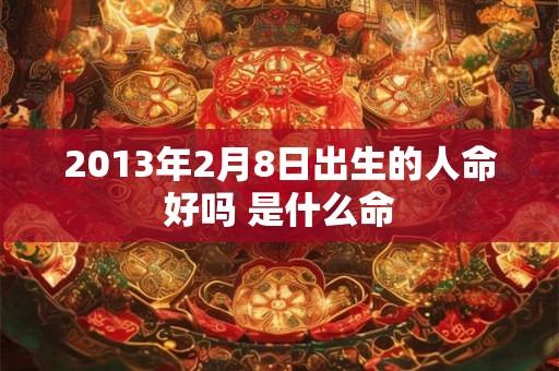 2013年2月8日出生的人命好吗 是什么命