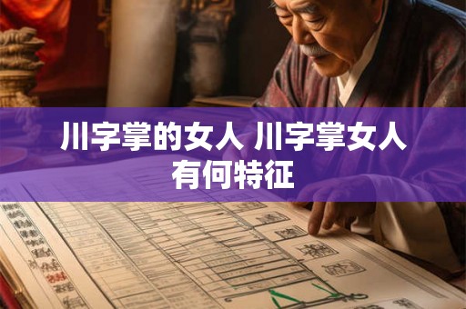 川字掌的女人 川字掌女人有何特征