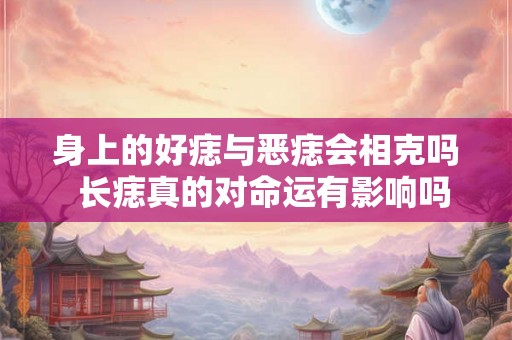 身上的好痣与恶痣会相克吗  长痣真的对命运有影响吗