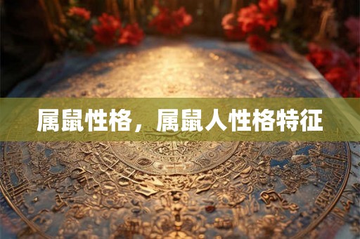 属鼠性格，属鼠人性格特征