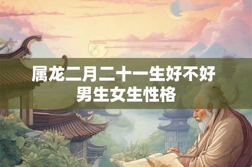 属龙二月二十一生好不好 男生女生性格