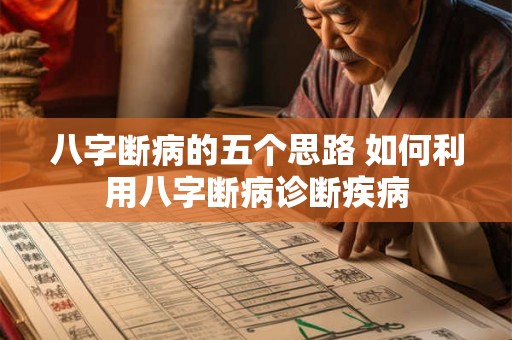 八字断病的五个思路 如何利用八字断病诊断疾病 八字断病的五个思路 如何利用八字断病诊断疾病