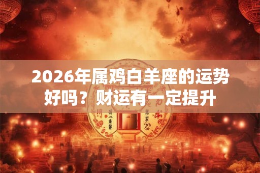 2026年属鸡白羊座的运势好吗？财运有一定提升