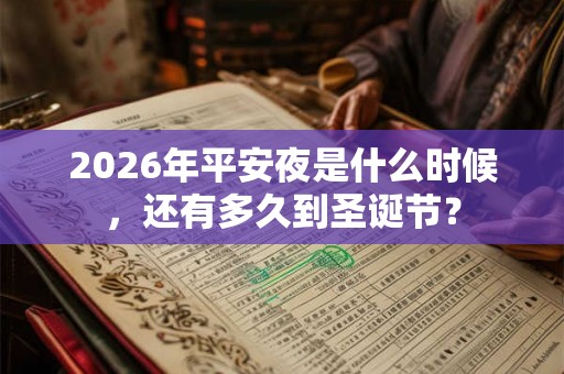 2026年平安夜是什么时候，还有多久到圣诞节？