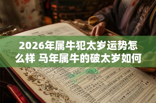 2026年属牛犯太岁运势怎么样 马年属牛的破太岁如何破解 2026年属牛犯太岁运势怎么样 马年属牛的破太岁如何破解