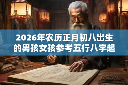 2026年农历正月初八出生的男孩女孩参考五行八字起名 2026年农历正月初八出生的男孩女孩参考五行八字起名