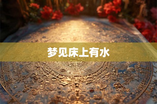 梦见床上有水