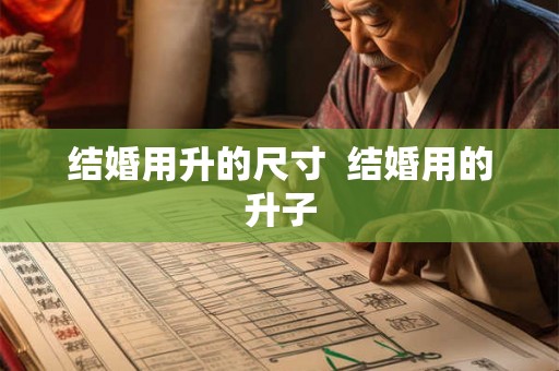 结婚用升的尺寸 结婚用的升子 结婚用升的尺寸 结婚用的升子