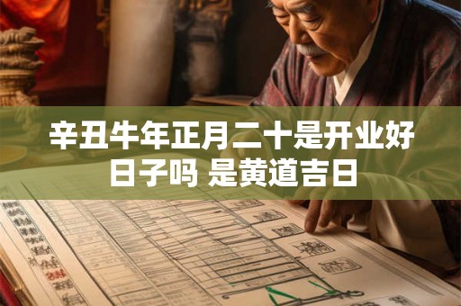 辛丑牛年正月二十是开业好日子吗 是黄道吉日