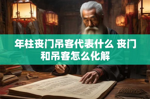 年柱丧门吊客代表什么 丧门和吊客怎么化解
