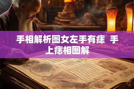 手相解析图女左手有痣 手上痣相图解 手相解析图女左手有痣 手上痣相图解