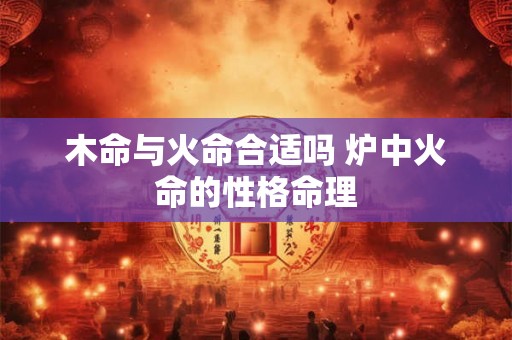 木命与火命合适吗 炉中火命的性格命理