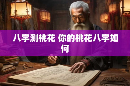 八字测桃花 你的桃花八字如何