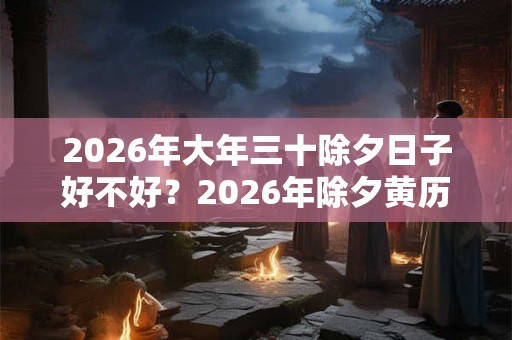2026年大年三十除夕日子好不好?2026年除夕黄历宜忌查询! 2026年大年三十除夕日子好不好?2026年除夕黄历宜忌查询!