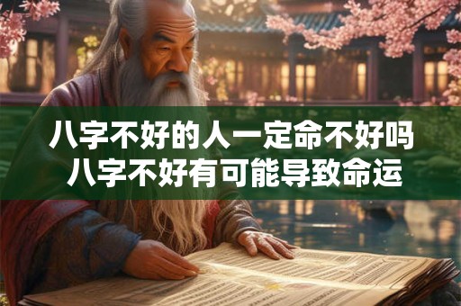 八字不好的人一定命不好吗 八字不好有可能导致命运不佳吗