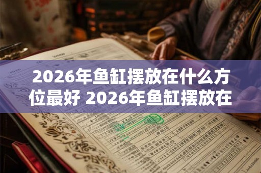 2026年鱼缸摆放在什么方位最好 2026年鱼缸摆放在哪招财
