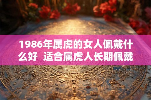1986年属虎的女人佩戴什么好 适合属虎人长期佩戴的吉祥物 1986年属虎的女人佩戴什么好 适合属虎人长期佩戴的吉祥物