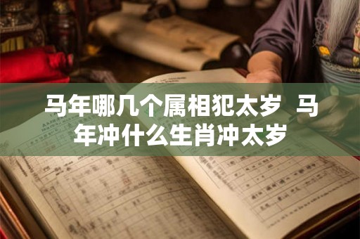 马年哪几个属相犯太岁  马年冲什么生肖冲太岁