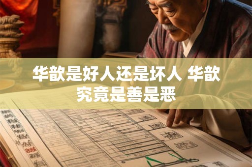 华歆是好人还是坏人 华歆究竟是善是恶