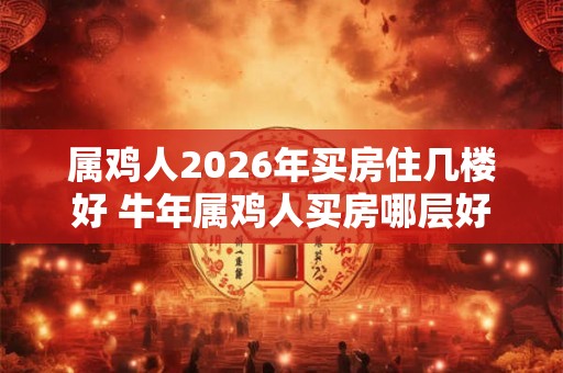 属鸡人2026年买房住几楼好 牛年属鸡人买房哪层好