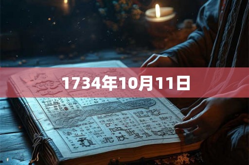 1734年10月11日