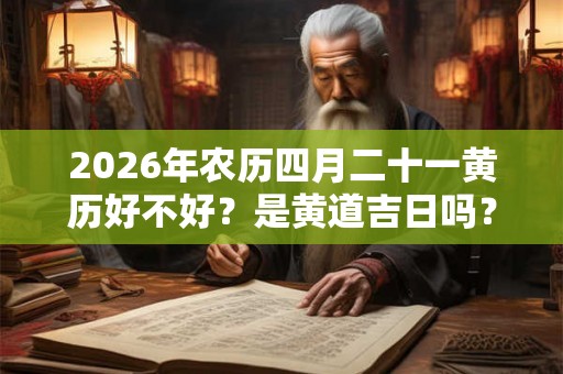 2026年农历四月二十一黄历好不好?是黄道吉日吗? 2026年农历四月二十一黄历好不好?是黄道吉日吗?