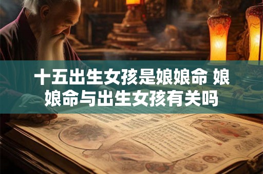 十五出生女孩是娘娘命 娘娘命与出生女孩有关吗 十五出生女孩是娘娘命 娘娘命与出生女孩有关吗