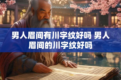 男人眉间有川字纹好吗 男人眉间的川字纹好吗