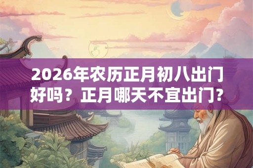 2026年农历正月初八出门好吗?正月哪天不宜出门? 2026年农历正月初八出门好吗?正月哪天不宜出门?