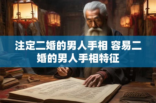注定二婚的男人手相 容易二婚的男人手相特征 注定二婚的男人手相 容易二婚的男人手相特征