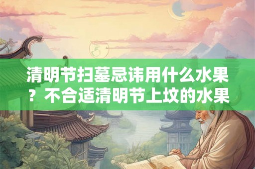 清明节扫墓忌讳用什么水果？不合适清明节上坟的水果？