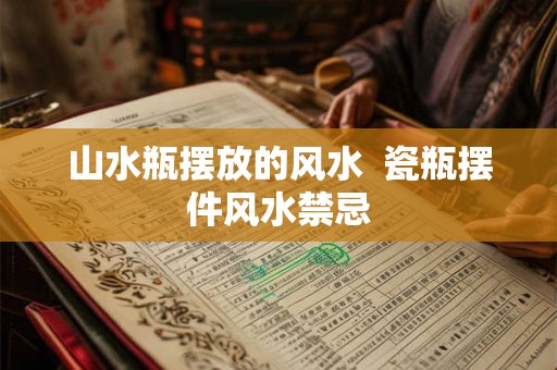 山水瓶摆放的风水  瓷瓶摆件风水禁忌